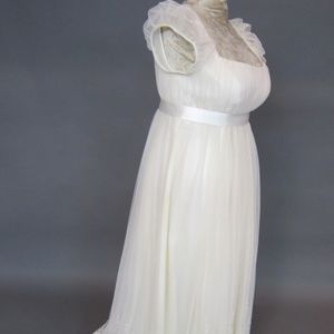 Ivory Cap Sleeve Bridal Gown